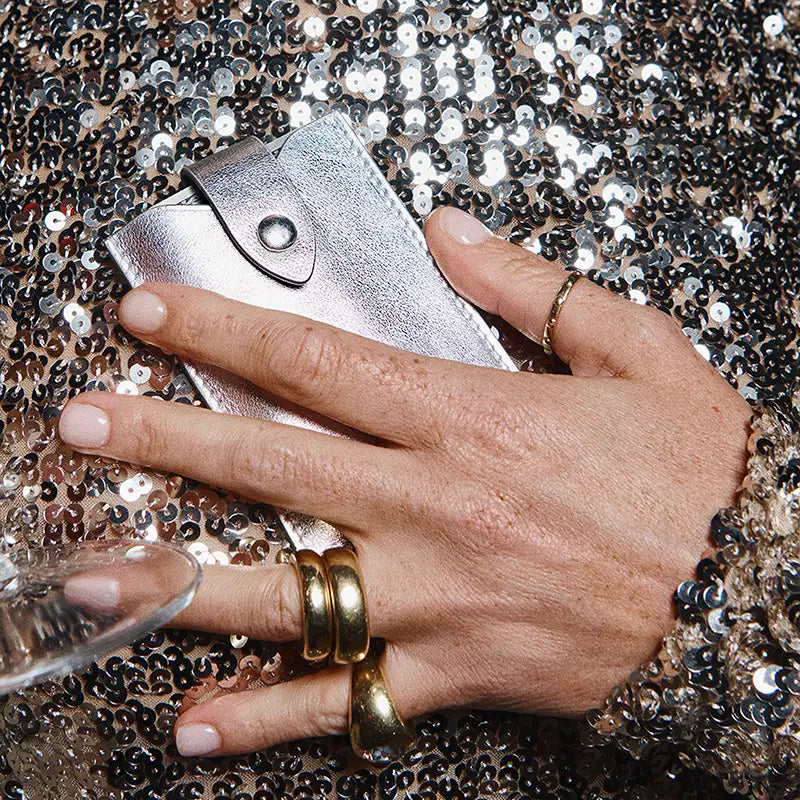 Issimo x Métier Small Wallet Silver
