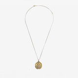 Francesca Amfitheatrof x ISSIMO The mouth of the truth golden pendant
