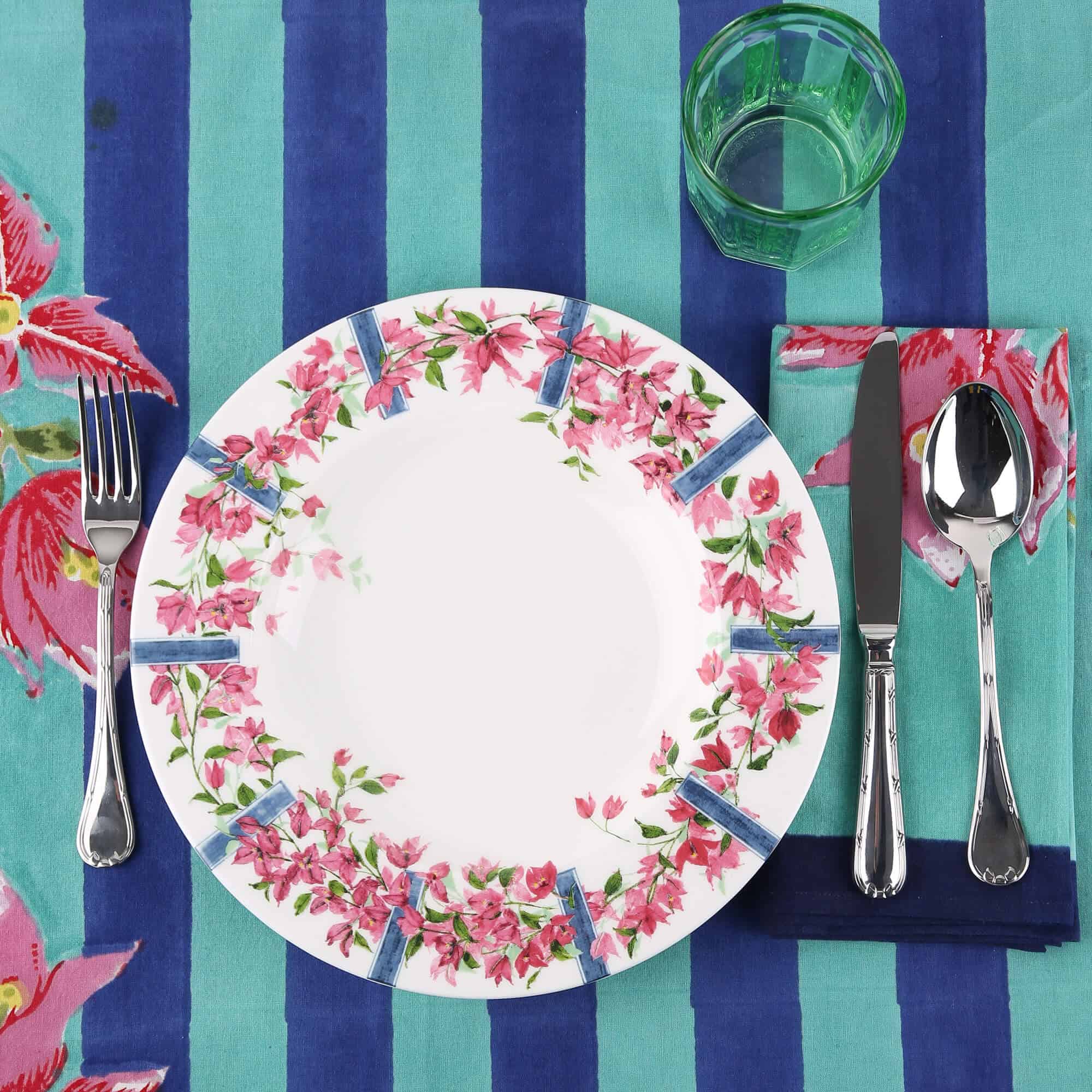 ISSIMO X Villeroy & Boch Bougainvillea Bread Plate, Set of 6
