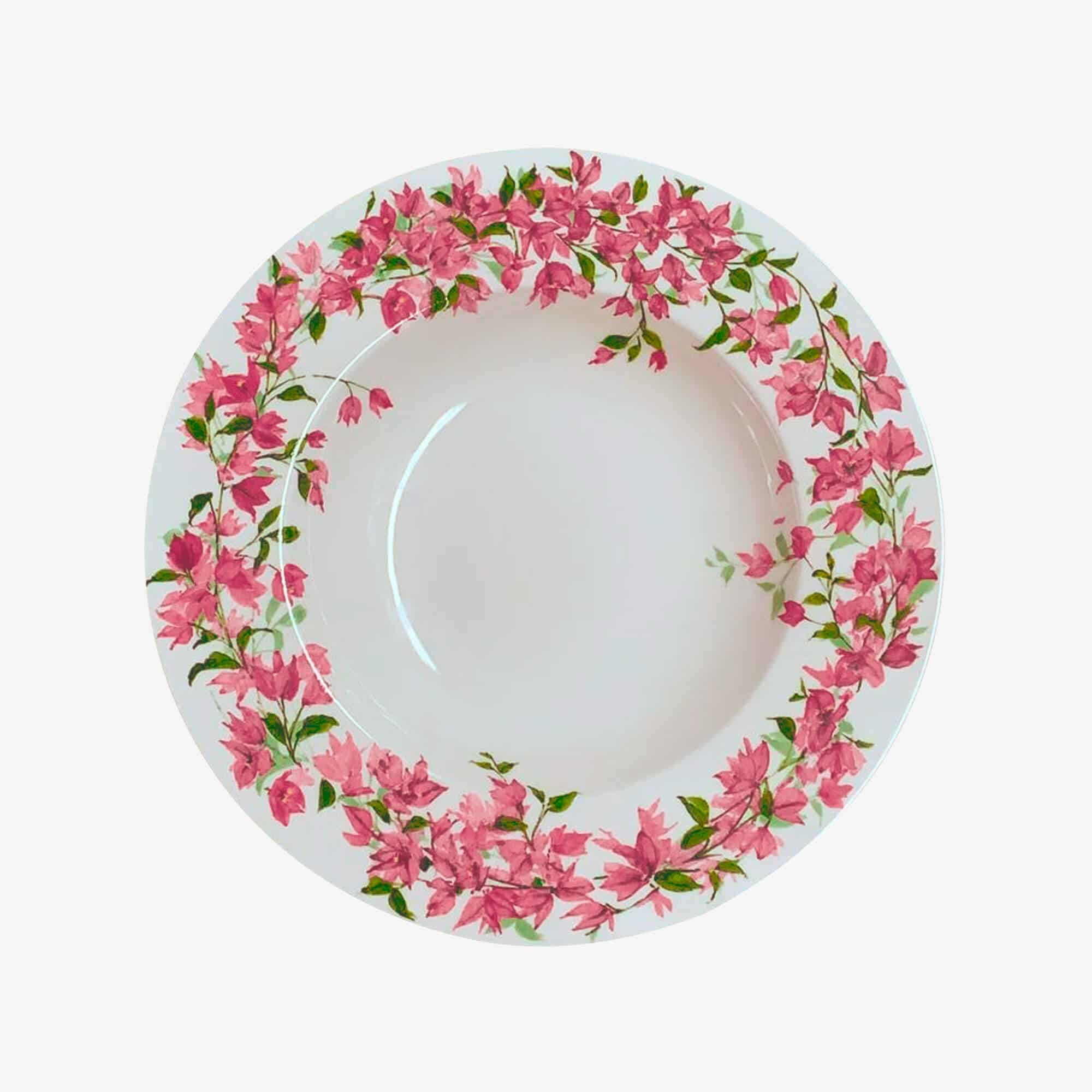 ISSIMO X Villeroy & Boch Bougainvillea Deep Plate, Set of 6