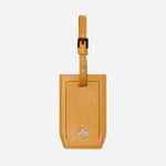 ISSIMO X Pineider Mustard Logo Luggage Tag