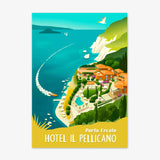 ISSIMO Pellicano Hotels Posters Set of 3