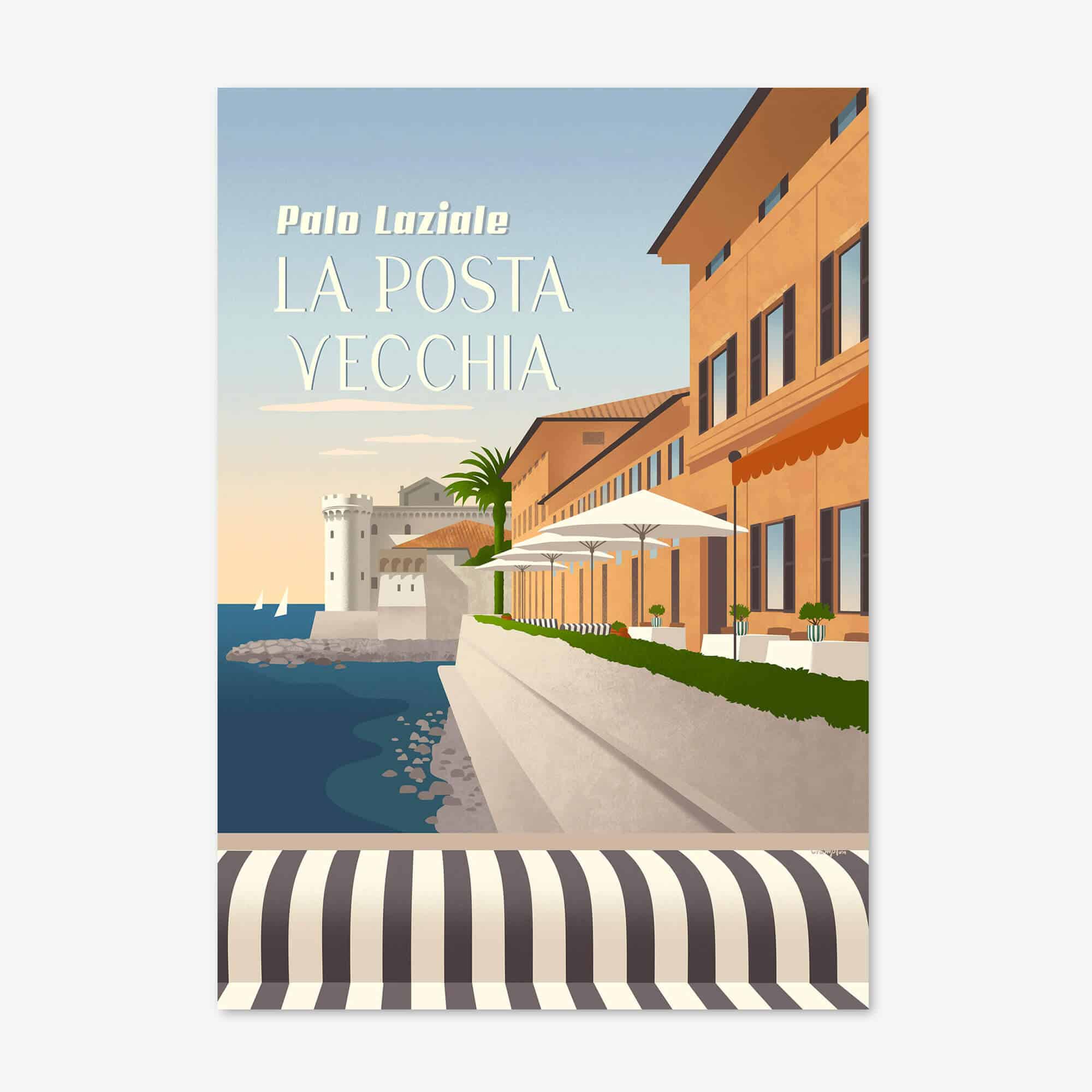 ISSIMO Pellicano Hotels Posters Set of 3