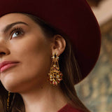 ISSIMO X Percossi Papi Cuore Sacro Earrings