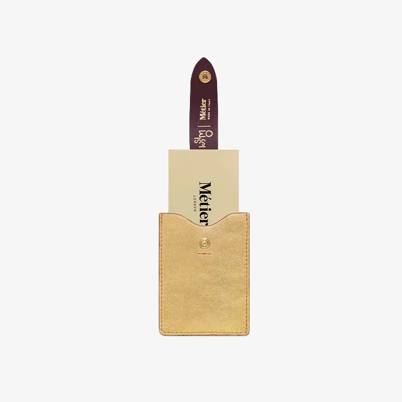 Issimo x Métier Small Wallet Gold