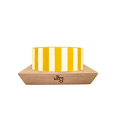 ISSIMO X Poldo Yellow Stripes Bowl