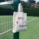 ISSIMO Mini Tote Bag Il Pellicano- Short Handle