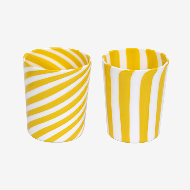 ISSIMO X LAGUNA~B Murano Tumblers Set of 2