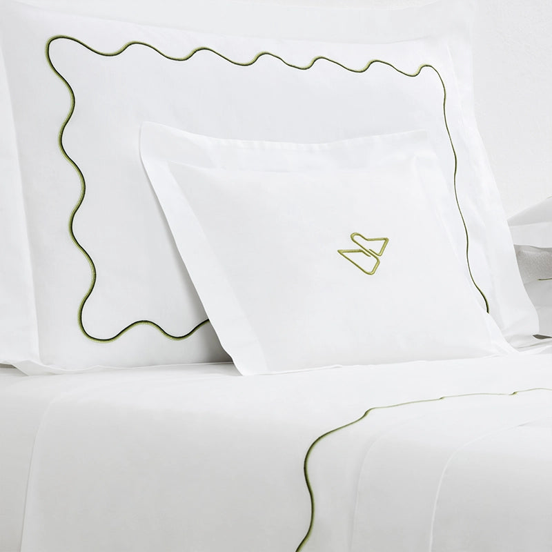 ISSIMO X Frette Boudoir Il Pellicano Pillow case