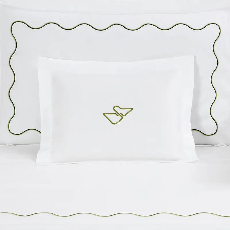 ISSIMO X Frette Boudoir Il Pellicano Pillow case