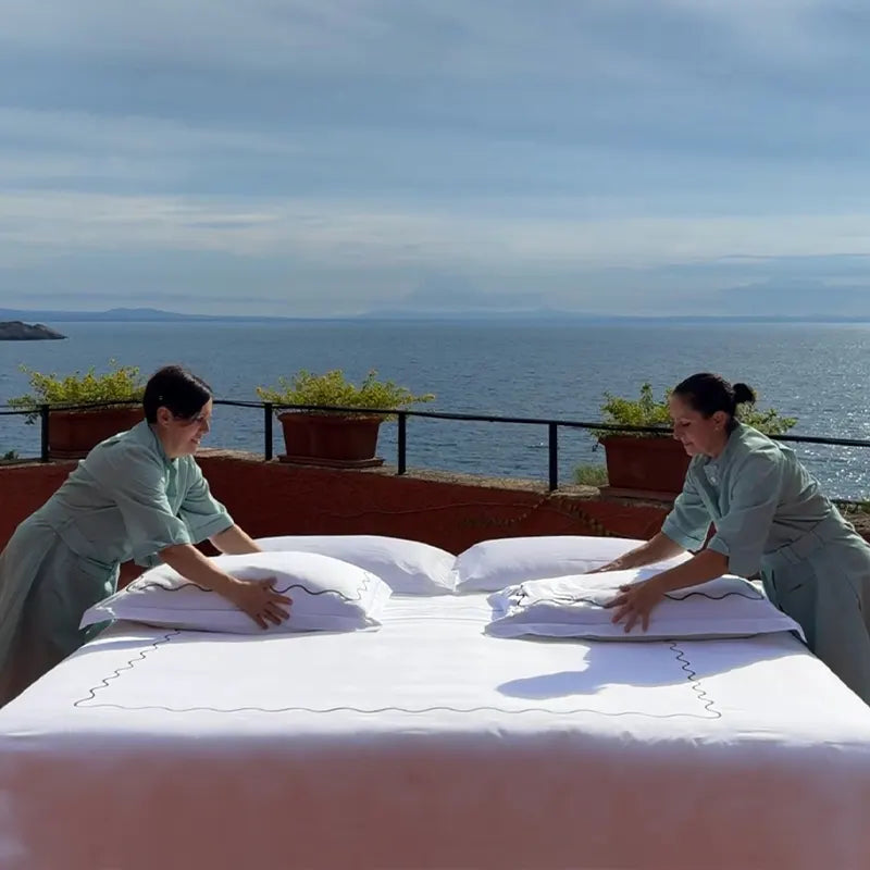 ISSIMO X Frette Il Pellicano Bed Set