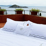 ISSIMO X Frette Boudoir Il Pellicano Pillow case