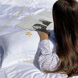 ISSIMO X Frette Boudoir Mezzatorre Pillow case