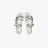 ISSIMO X Mario d'Ischia Silver Sandals