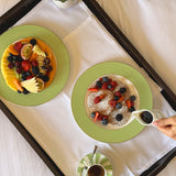 ISSIMO X Villeroy & Boch Striped Flat Plate, Set of 6