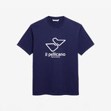 T-shirt Highsnobiety x Il Pellicano Blu Navy