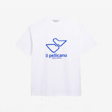 T-shirt Highsnobiety x Il Pellicano bianca