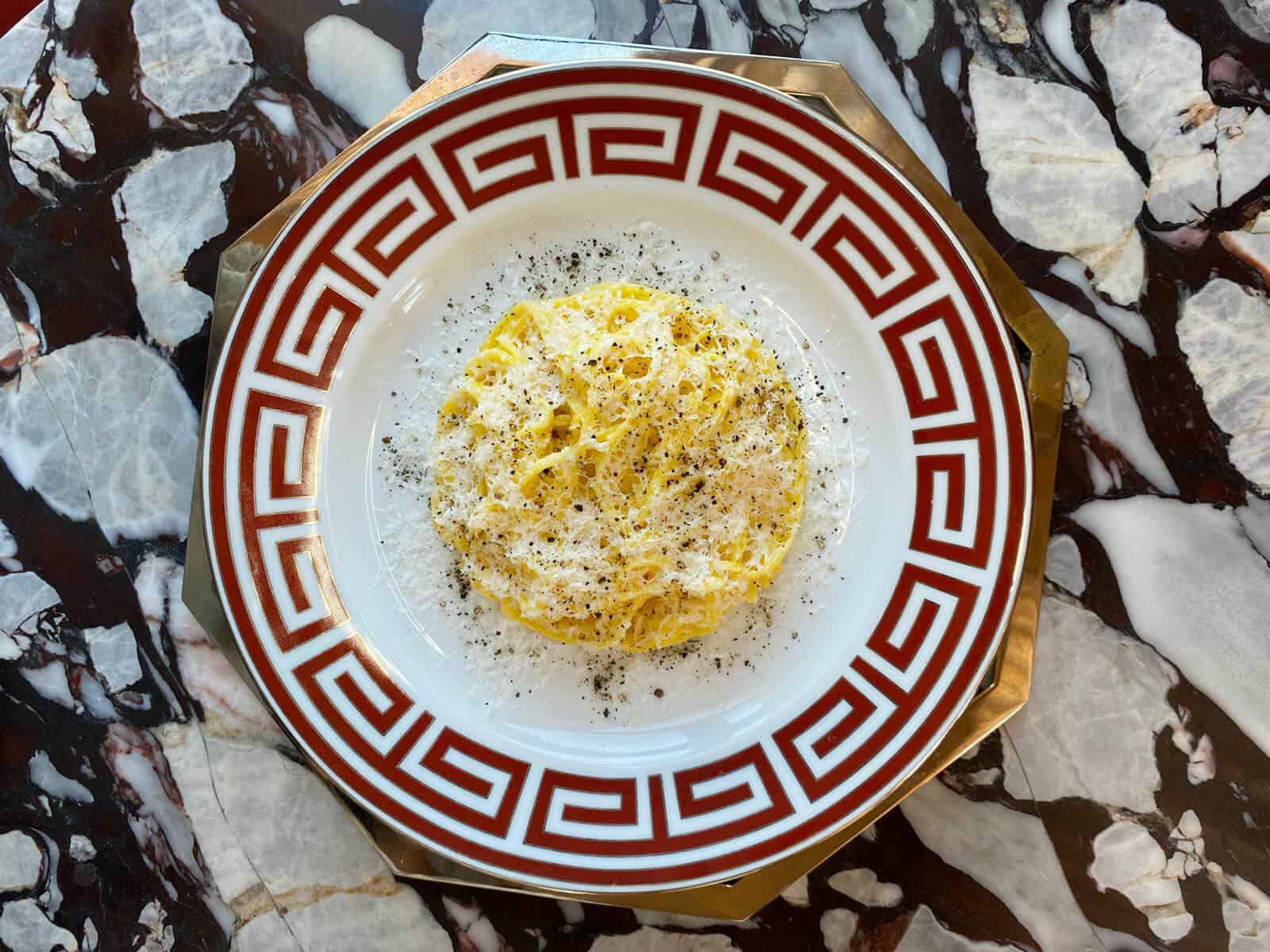 La Posta Vecchia's Cacio e Pepe