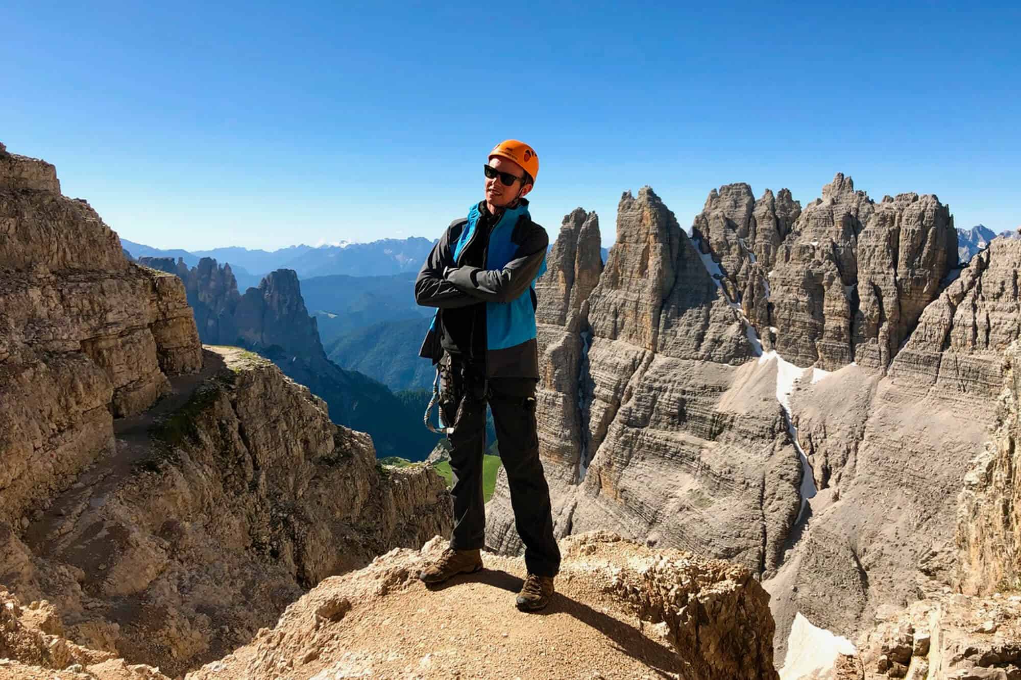 Step by Step in the Dolomites by Rudston Steward