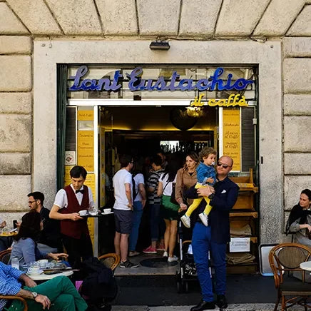 The Place: Sant'Eustachio,<br> Rome’s Iconic Coffee Shop