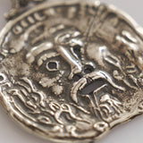 Francesca Amfitheatrof x ISSIMO The mouth of the truth silver pendant