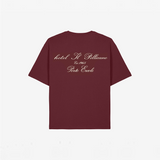 ISSIMO Hotel Il Pellicano T-shirt Burgundy