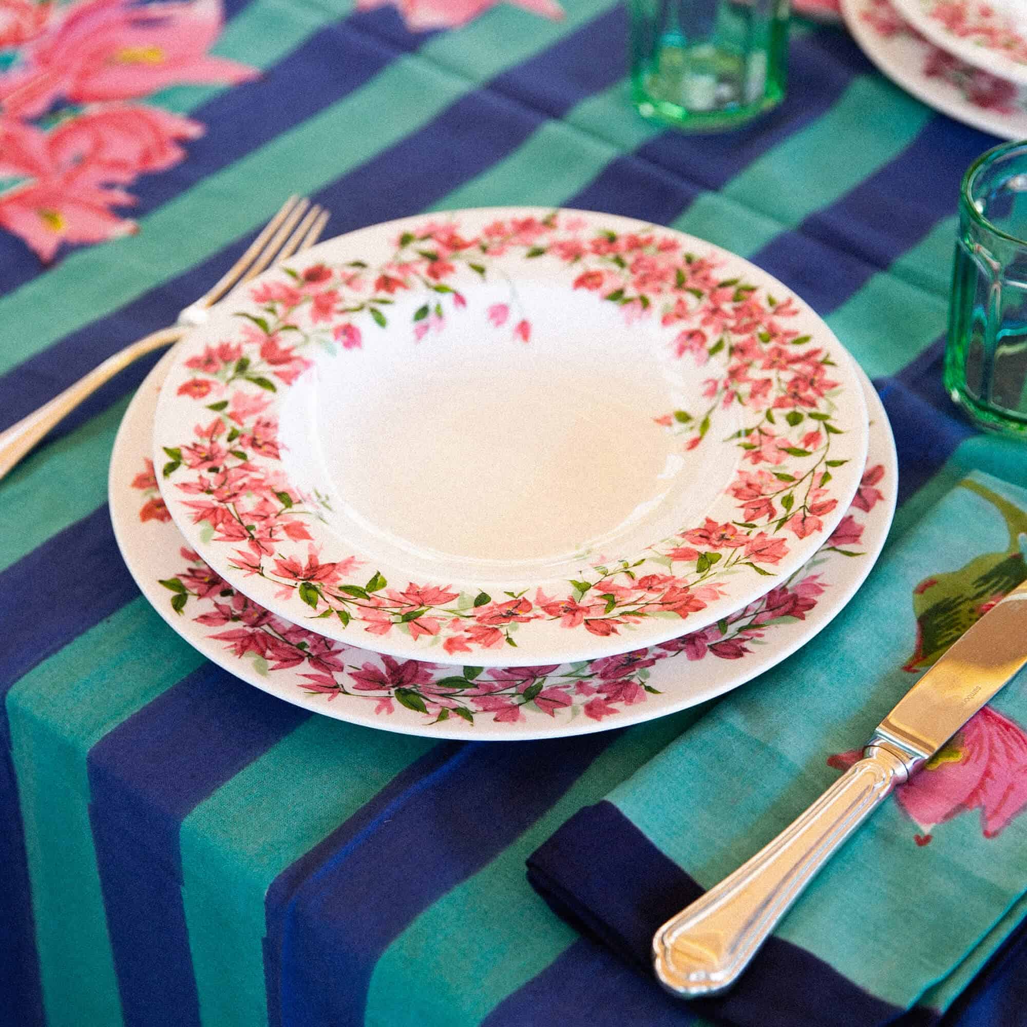 ISSIMO X Villeroy & Boch Bougainvillea Deep Plate, Set of 6