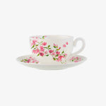 ISSIMO X Villeroy & Boch Bougainvillea Tea Cup and Saucer, Set of 2