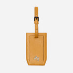 ISSIMO X Pineider Mustard Logo Luggage Tag