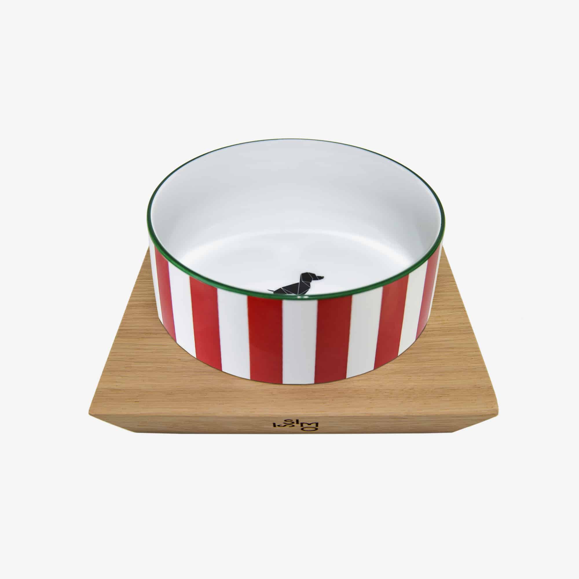 Issimo X Poldo Red Stripes Bowl
