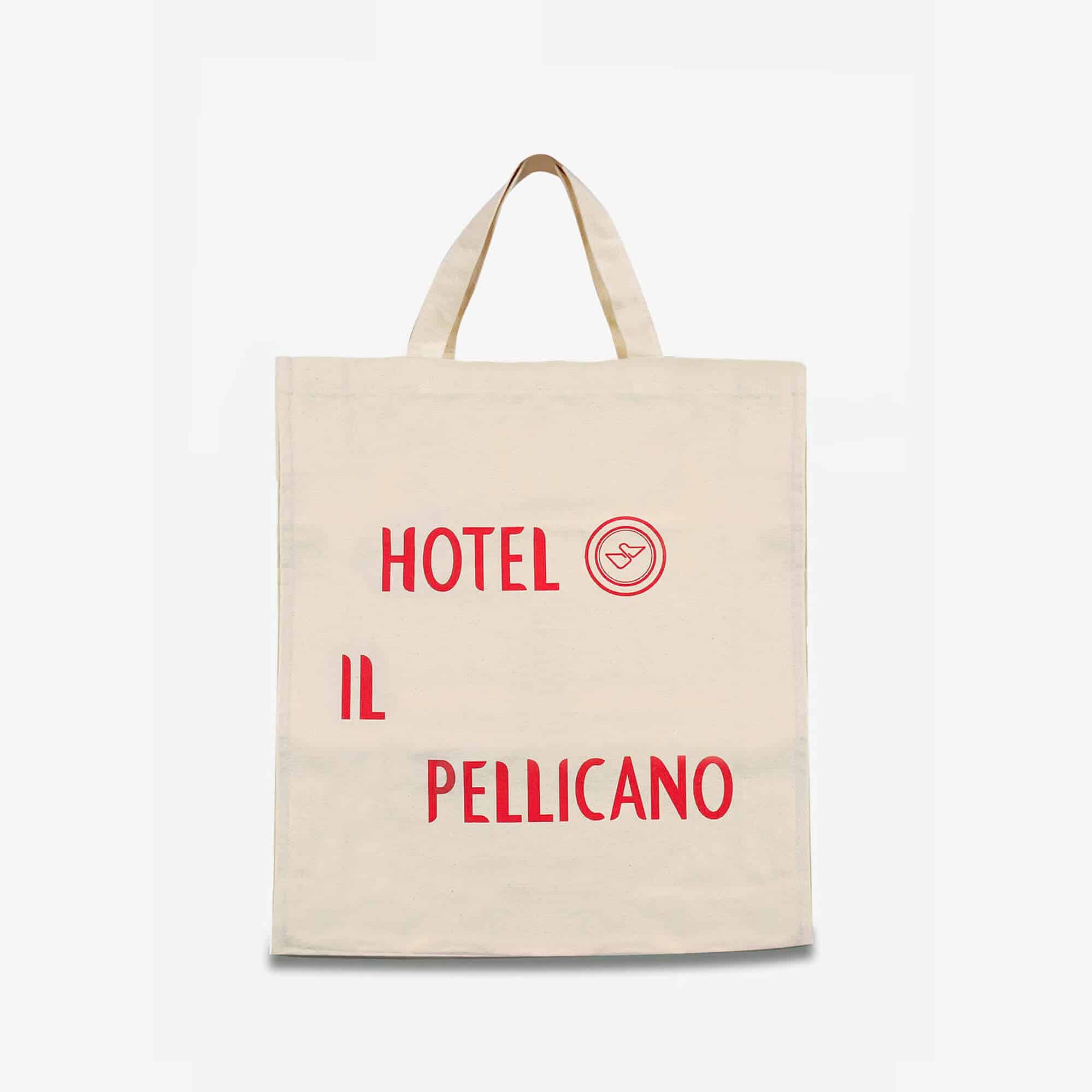 ISSIMO Tote Bag Il Pellicano- Short Handle