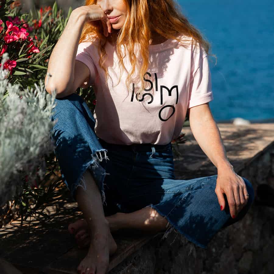 ISSIMO Pink Logo T-Shirt