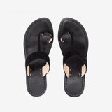 ISSIMO x Mario D'Ischia Unisex Ugo Black Sandals