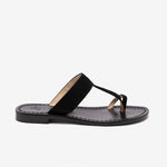 ISSIMO x Mario D'Ischia Unisex Ugo Black Sandals