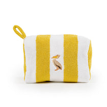 ISSIMO x Rivolta Carmignani Yellow Embroidered Pouch