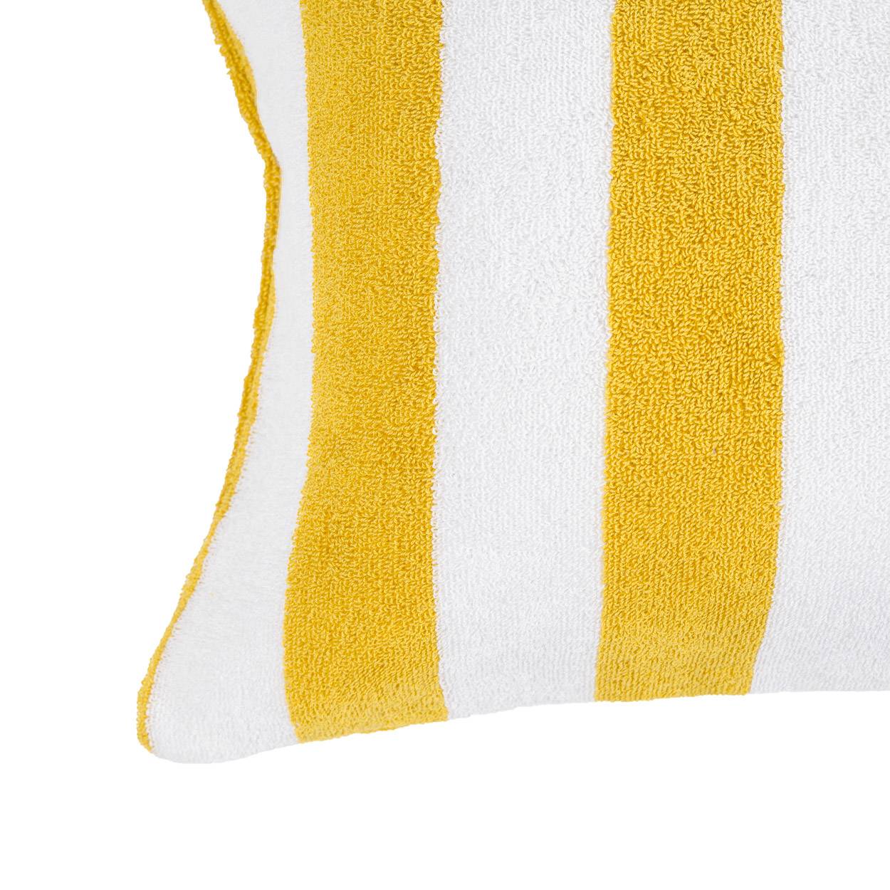 ISSIMO x Rivolta Carmignani Yellow Terrycloth Mini Pillow