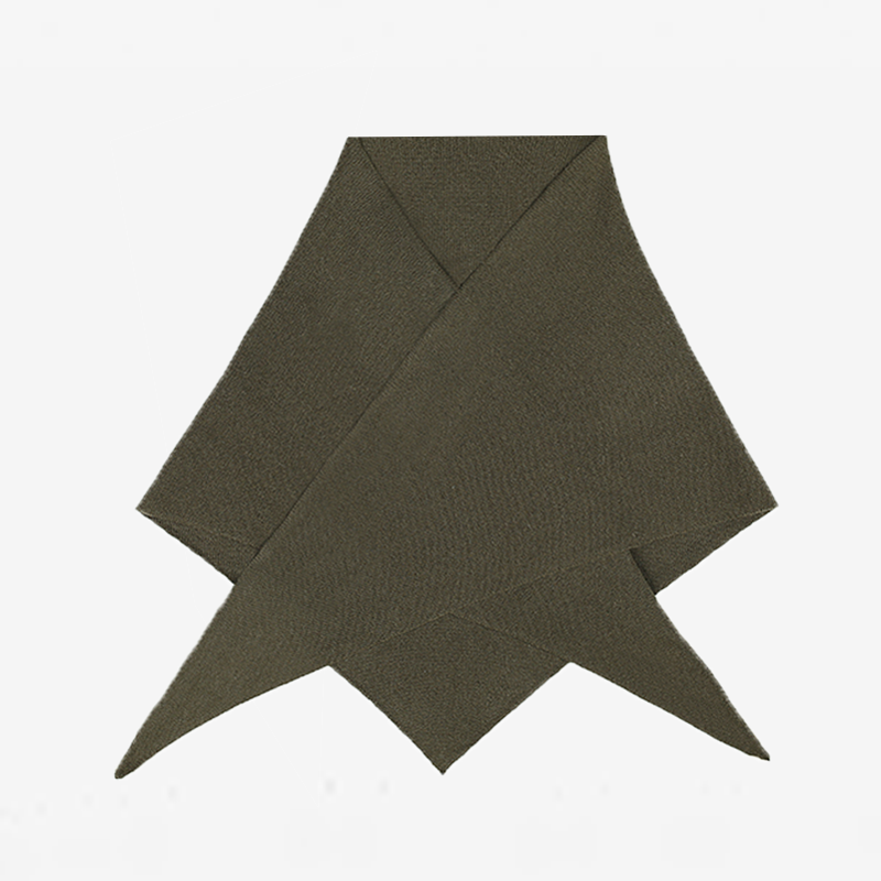 ISSIMO Cashmere Olive Triangle Scarf