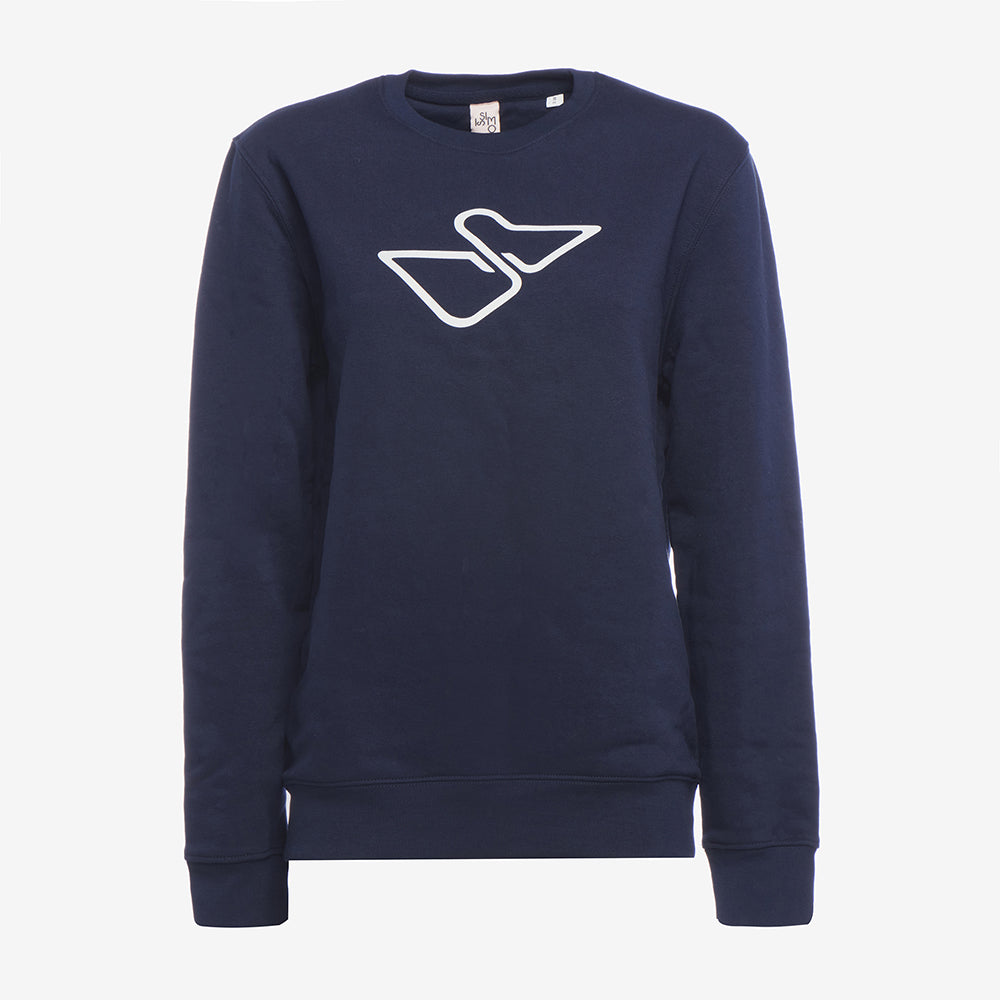 ISSIMO Il Pellicano Logo Blue Sweatshirt