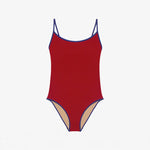 ISSIMO x Lido Trentasei One Piece Swimsuit Red & Navy Blue