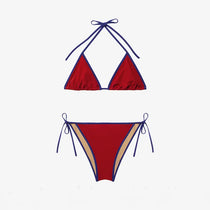 ISSIMO x Lido Venti Two Piece Red & Navy Blue