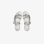 ISSIMO X Mario d'Ischia Silver Sandals
