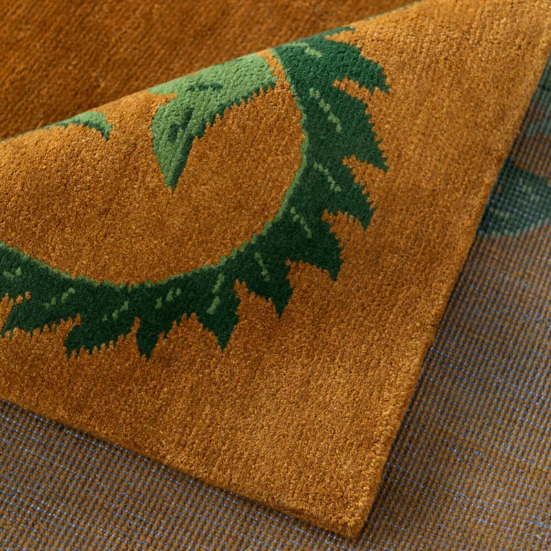 Campbell Rey for ISSIMO by Nordic Knots at Hotel Il Pellicano Climbing Vine rug - Made to order
