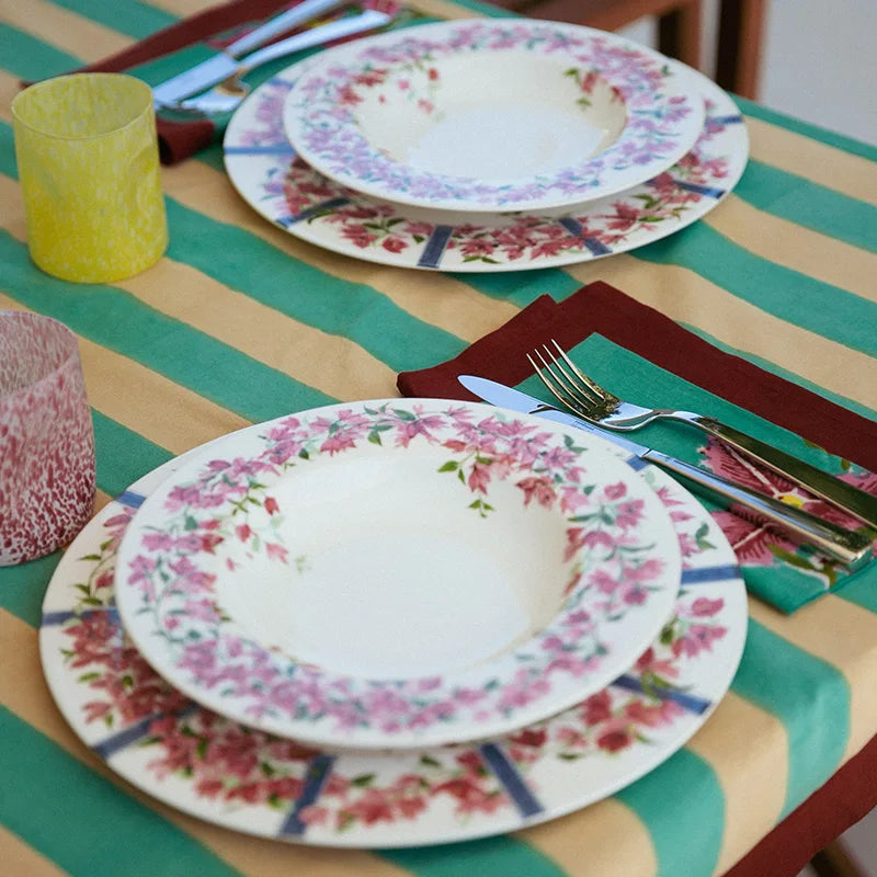 ISSIMO X Villeroy & Boch Bougainvillea Deep Plate, Set of 6