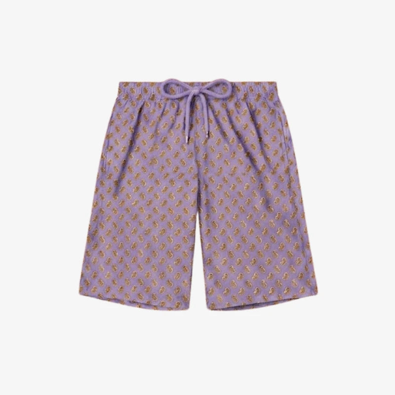 Fedeli Madeira Paisley print Swim-shorts