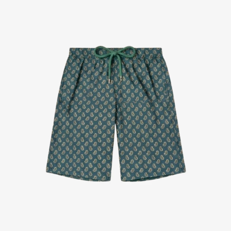 Fedeli Madeira Paisley print Swim-shorts