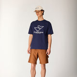 T-shirt Highsnobiety x Il Pellicano Blu Navy 