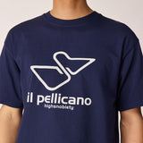T-shirt Highsnobiety x Il Pellicano Blu Navy 