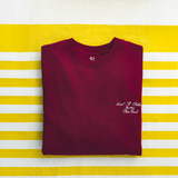 ISSIMO Hotel Il Pellicano Crewneck Burgundy