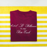 ISSIMO Hotel Il Pellicano T-shirt Burgundy