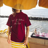 T-shirt ISSIMO Hotel Il Pellicano Bordeaux